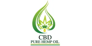 CBD PURE HEMP OIL logo