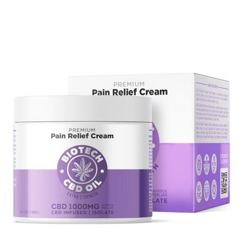Biotech CBD Cream – 1,000 mg