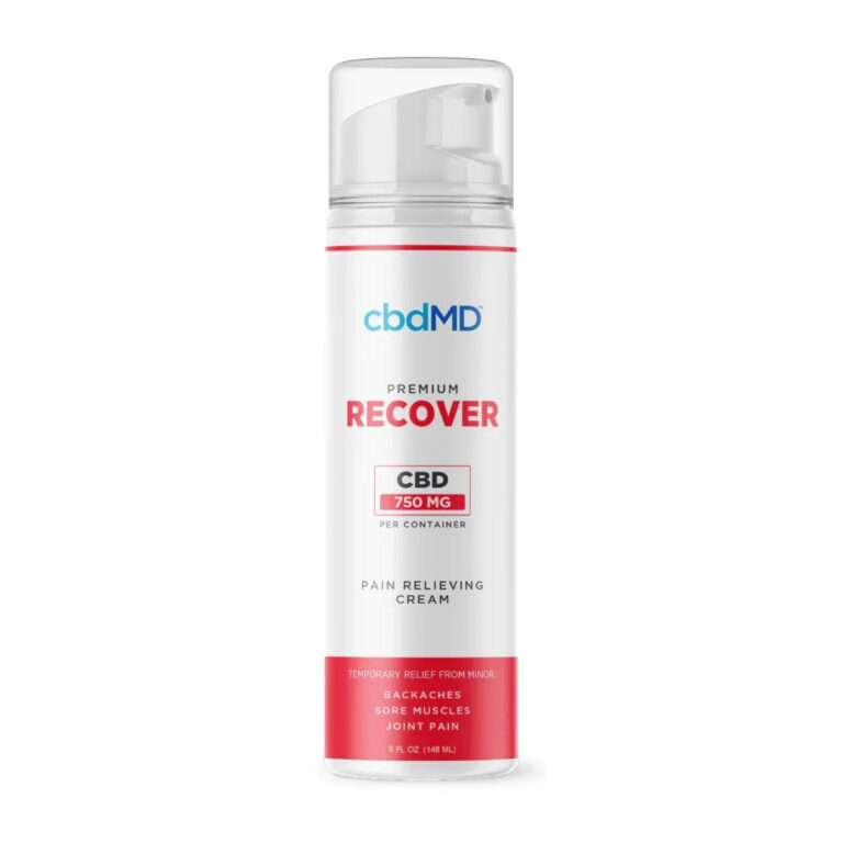 Broad Spectrum CBD Recover Airless Pump