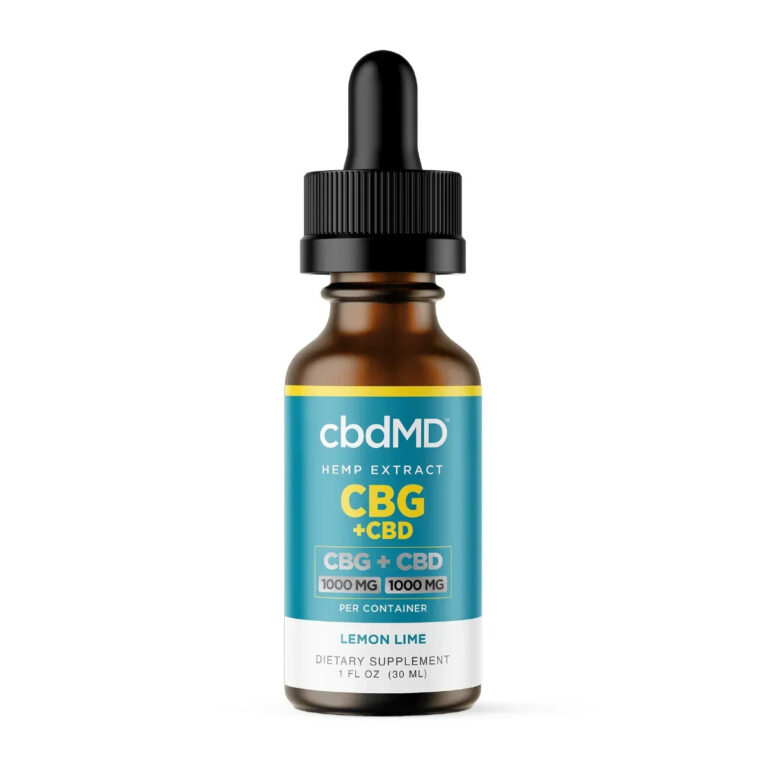 Broad Spectrum CBG + CBD Oil Tincture