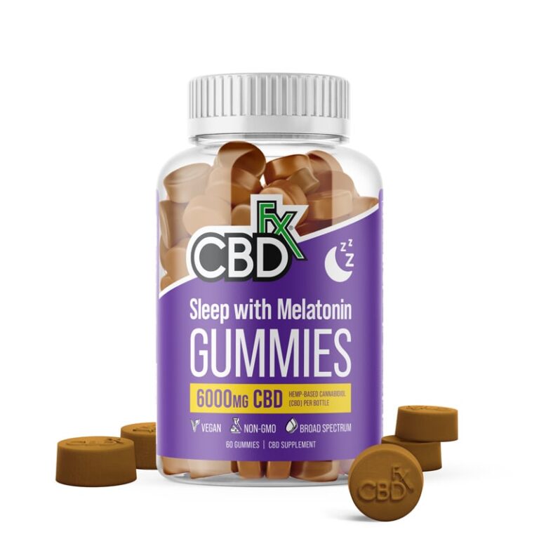 CBD Gummies for Sleep with Melatonin 1500–6000mg
