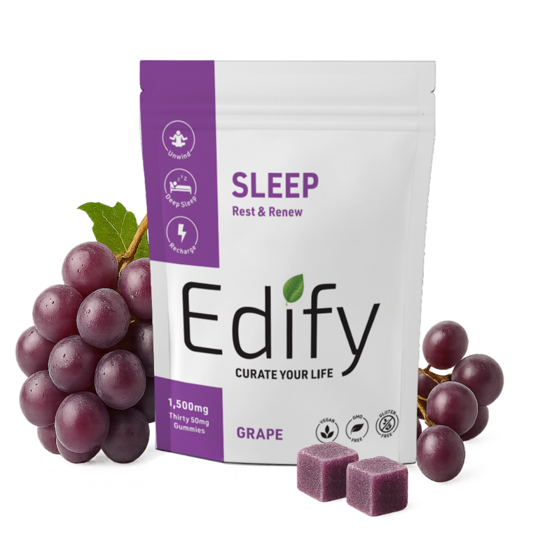 Edify CBD Sleep Gummies – CBD+CBG+CBN 1500mg