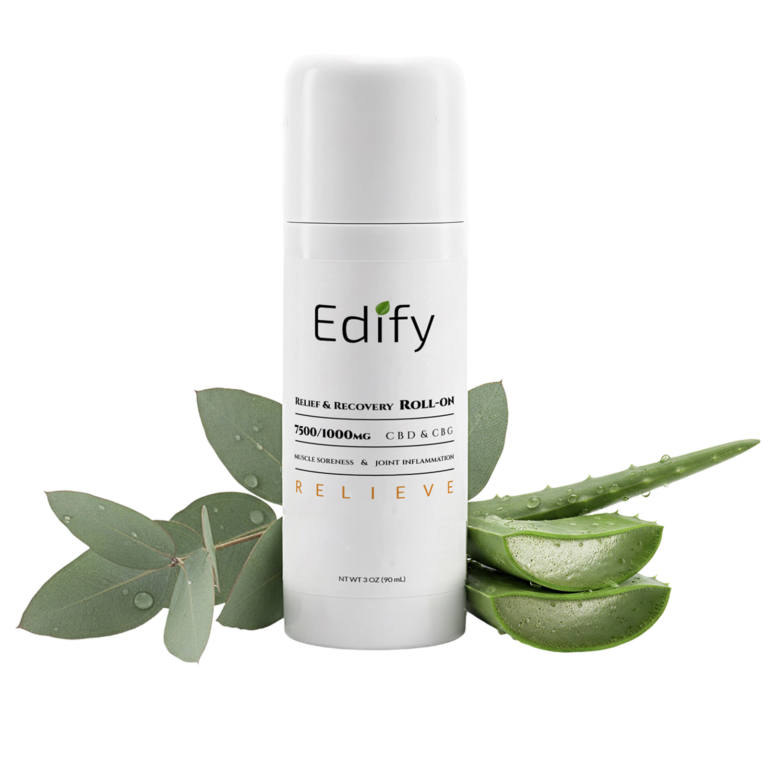 Edify Hemp + CBG Roll-On – 7500mg/1000mg