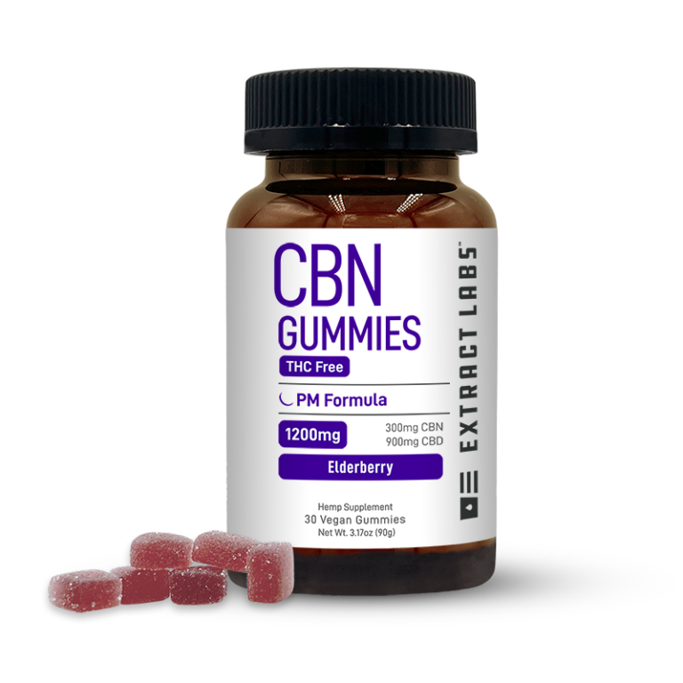 CBD + CBN PM Gummies – Elderberry