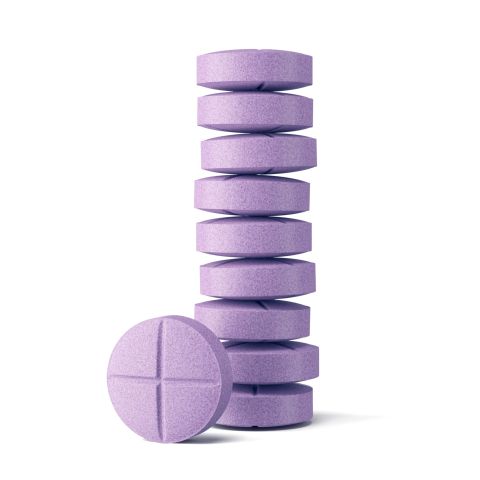 Fresh Broad Spectrum CBD Tablets – Grape