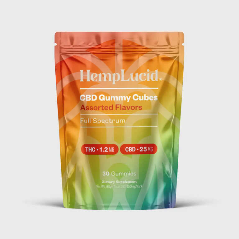 Full-Spectrum CBD - Gummy Cubes